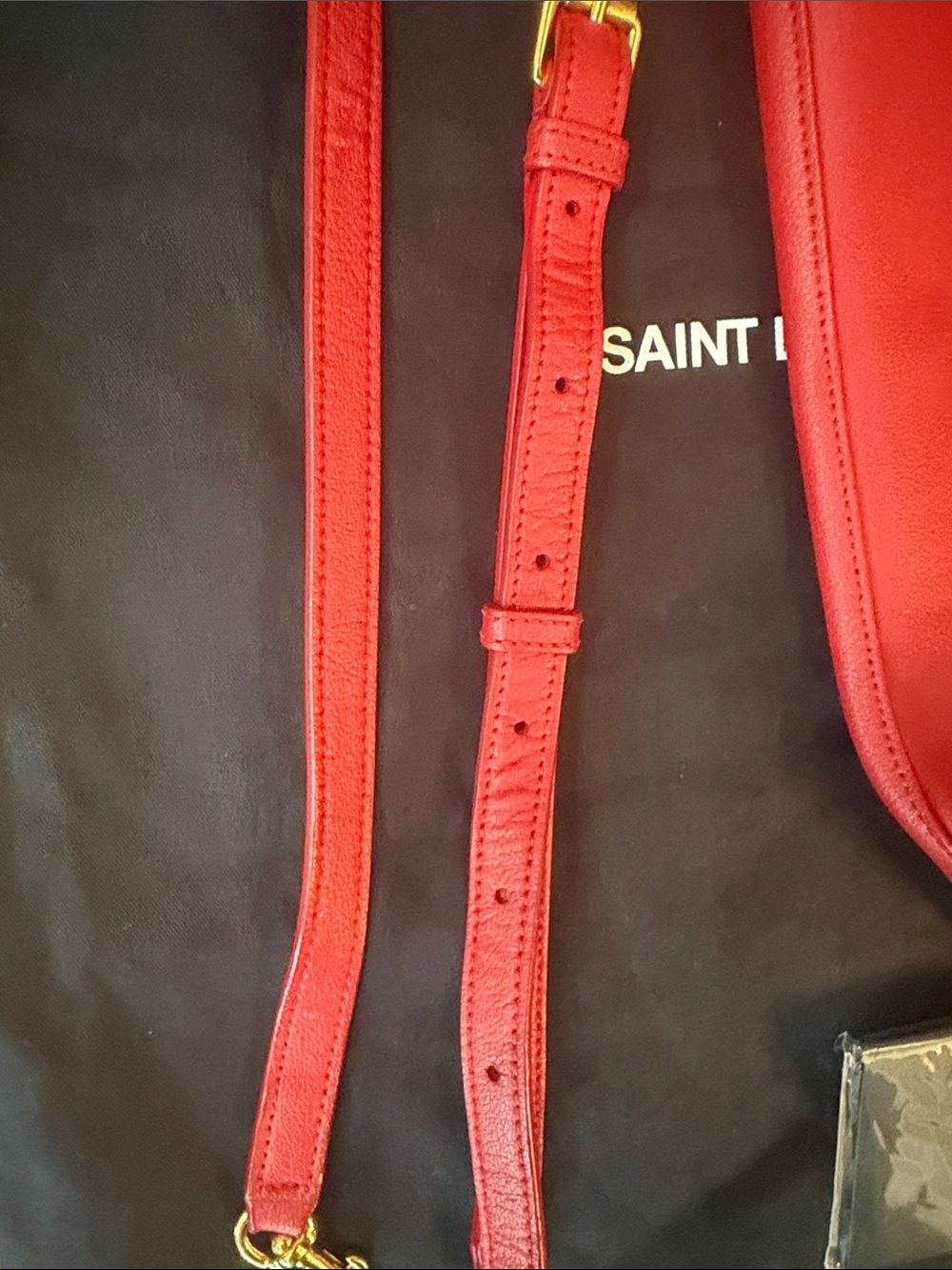 Saint Laurent Toy Leather Shopper Tote with Detachable Strap - Picture 9 of 15